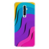 kilifland Oppo Reno 2z ile Uyumlu Kılıf Silikon Desen Özel Seri Renk Cümbüşü 1631