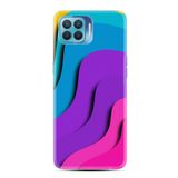 kilifland Oppo Reno 4 Lite ile Uyumlu Kılıf Silikon Desen Güzel Seri Renk Cümbüşü 1631