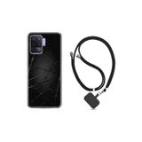 kilifland Oppo Reno 5 Lite ile Uyumlu Kılıf Silikon Desen Boyun Askılı Dikenli Tel 1779