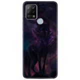 Kılıfland Pova Silikon Telefon Kılıfı, Desen Özel Seri, Black Purple Wolf, Siyah Mor