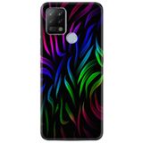 Kılıfland Pova Silikon Telefon Kılıfı, Desen Özel Seri Color Lines, Renkli