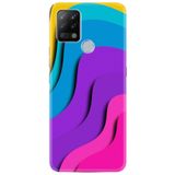 Kılıfland Pova Silikon Telefon Kılıfı, Desen Özel Seri, Renkli Gradient Tasarım