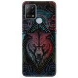 Kılıfland Pova Silikon Telefon Kılıfı, Desen Özel Seri Wolf, Siyah
