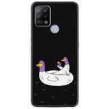 Kılıfland Pova Silikon Telefon Kılıfı, Keyifli Ördekler Desen, Siyah