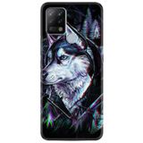 Kılıfland Pova Silikon Telefon Kılıfı, Özel Seri Dog Eyes Deseni, Siyah