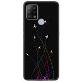 Kılıfland Pova Silikon Telefon Kılıfı, Özel Seri Line Planet Desen, Siyah