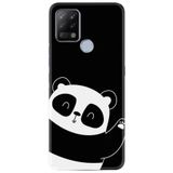 Kılıfland Pova Silikon Telefon Kılıfı, Panda Desen, Siyah