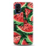 Kılıfland Realme 10 ile Uyumlu Boutique Baskılı Karpuz Desenli Telefon Kılıfı, Renkli