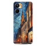 Kılıfland Realme 10 ile Uyumlu Boutique Baskılı Kılıf, Sanat Tasarımı, Renk83