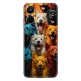 Kılıfland Realme 10 ile Uyumlu Boutique Baskılı Köpekçikler Desenli Kılıf, Renk26