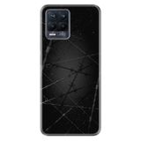 Kılıfland Realme 10 ile Uyumlu Silikon Kılıf, Dikenli Tel Desen, Siyah
