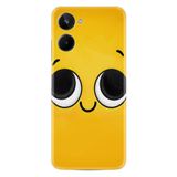 Kılıfland Realme 10 ile Uyumlu Silikon Kılıf, Platinium Series, Resimli Desenli, Sarı