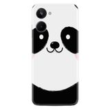 Kılıfland Realme 10 ile Uyumlu Silikon Kılıf, Sevimli Panda Desen