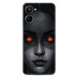 Kılıfland Realme 10 Kılıf, Resimli Desenli Silikon, Platinium Series, Dark Woman, Siyah