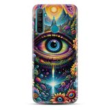 Kılıfland Realme 5i Kılıf, Boutique Baskılı Resimli Göz Deseni, Renk39