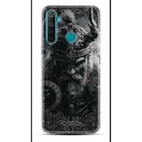 Kılıfland Realme 5i Kılıf, Boutique Baskılı Viking Desenli, Renk12