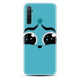 Kılıfland Realme 5i Kılıf, Resimli Desenli, Silikon, Platinium Series, Üzgün, Turkuaz