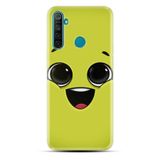 Kılıfland Realme 5i Kılıf, Resimli Desenli Silikon, Platinium Series, Yeşil