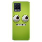Kılıfland Realme 8 128GB 6GB RAM ile Uyumlu Silikon Kılıf, Platinium Series, Yeşil, Resimli Desenli