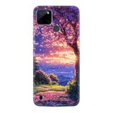 Kılıfland Realme C25Y ile Uyumlu Kılıf, Baskılı Resimli, Cennet Tasarımı, Renkli