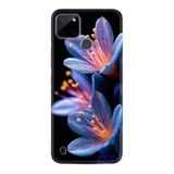 Kılıfland Realme C25Y Kılıf, Boutique Baskılı Çiçekler Desenli, Renk15