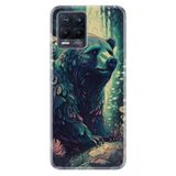 Kılıfland Realme C25Y Kılıf, Boutique Baskılı Resimli Bears, Renkli