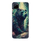 Kılıfland Realme C25Y Kılıf, Boutique Baskılı Resimli Bears, Renkli