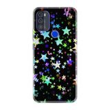 Kılıfland Reeder Max Pro 2021 ile Uyumlu Telefon Kılıfı, Desenli Baskılı, Yıldızlar, Renkli, Silikon