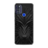 Kılıfland Reeder Max Pro ile Uyumlu Telefon Kılıfı, Desenli Baskılı, Black Fox Figür, Silikon, Siyah