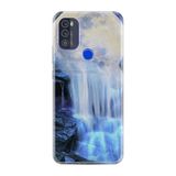 Kılıfland Reeder Max Pro ile Uyumlu Telefon Kılıfı, Desenli Baskılı, Blue Moon, Silikon