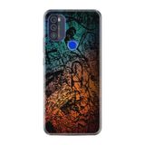 Kılıfland Reeder Max Pro ile Uyumlu Telefon Kılıfı, Desenli Baskılı, Figür İşaretler, Tuval, Renkli