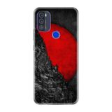 Kılıfland Reeder Max Pro ile Uyumlu Telefon Kılıfı, Desenli Baskılı, Kırmızı Gezegen, Silikon