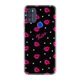 Kılıfland Reeder Max Pro ile Uyumlu Telefon Kılıfı, Desenli Baskılı, Kiss Figür, Siyah