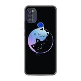 Kılıfland Reeder Max Pro ile Uyumlu Telefon Kılıfı, Desenli Baskılı, Love Cats Figürü, Silikon, Siyah
