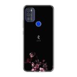 Kılıfland Reeder Max Pro ile Uyumlu Telefon Kılıfı, Desenli Baskılı, Love Figürlü, Silikon, Siyah