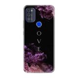 Kılıfland Reeder Max Pro ile Uyumlu Telefon Kılıfı, Desenli Baskılı, Love Flow, Silikon, Siyah