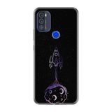 Kılıfland Reeder Max Pro ile Uyumlu Telefon Kılıfı, Desenli Baskılı, Master Space Figür, Silikon, Siyah