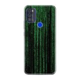 Kılıfland Reeder Max Pro ile Uyumlu Telefon Kılıfı, Desenli Baskılı, Matrix Figür, Silikon, Yeşil