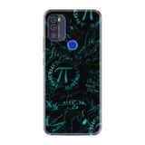 Kılıfland Reeder Max Pro ile Uyumlu Telefon Kılıfı, Desenli Baskılı, Pi Figür, Silikon, Siyah