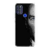 Kılıfland Reeder Max Pro ile Uyumlu Telefon Kılıfı, Desenli Baskılı, Portre Figür, Silikon, Siyah