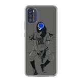 Kılıfland Reeder Max Pro ile Uyumlu Telefon Kılıfı, Desenli Baskılı, Purest Evil Figür, Silikon, Gri