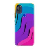 Kılıfland Reeder Max Pro ile Uyumlu Telefon Kılıfı, Desenli Baskılı, Renkli Gradient, Silikon