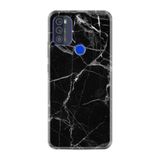 Kılıfland Reeder Max Pro ile Uyumlu Telefon Kılıfı, Desenli Baskılı, Siyah Mermer, Silikon