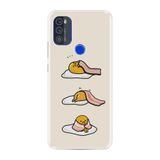 Kılıfland Reeder Max Pro ile Uyumlu Telefon Kılıfı, Desenli Baskılı, Sweety Egg Figür, Silikon, Krem
