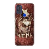 Kılıfland Reeder Max Pro ile Uyumlu Telefon Kılıfı, Göktürk 3 Figürlü Desenli Baskılı, Silikon, Renkli