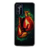 Kılıfland Reeder P13 Blue 2021 ile Uyumlu Telefon Kılıfı, Desenli Baskılı, Boks Eldiveni Figür, Silikon