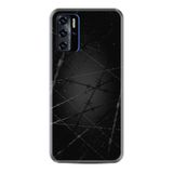 Kılıfland Reeder P13 Blue 2021 ile Uyumlu Telefon Kılıfı, Desenli Baskılı, Dikenli Tel Figür, Siyah