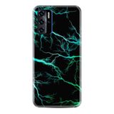 Kılıfland Reeder P13 Blue 2021 ile Uyumlu Telefon Kılıfı, Desenli Baskılı, Green Thunder, Silikon