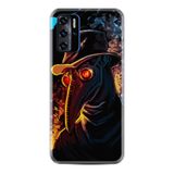 Kılıfland Reeder P13 Blue 2021 ile Uyumlu Telefon Kılıfı, Desenli Baskılı, Karga Figürü, Siyah