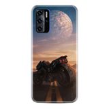 Kılıfland Reeder P13 Blue 2021 ile Uyumlu Telefon Kılıfı, Desenli Baskılı, Motor Figür, Silikon